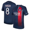 Original Fußballtrikot Paris Saint-Germain 2023-24 Fabian 8 Heimtrikot Für Herren